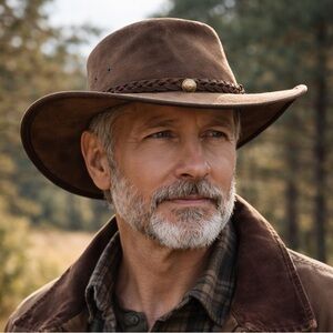 Barmah Squashy Oiled Leather Outback Hat XL Made in Australia Waterproof